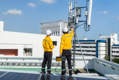 Wireless field technician supporting fixed wireless access hiring and FWA deployment