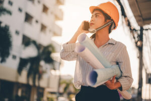 Permitting specialist reviewing fiber build plans to help prevent project delays
