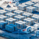 Modular data center construction with prefabricated infrastructure modules